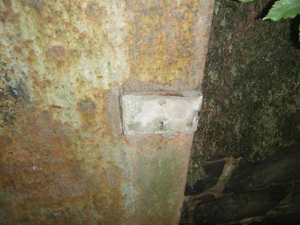 a rusty lock